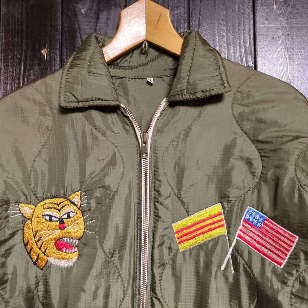 Vintage 60's キルティング ベトナムジャケット
