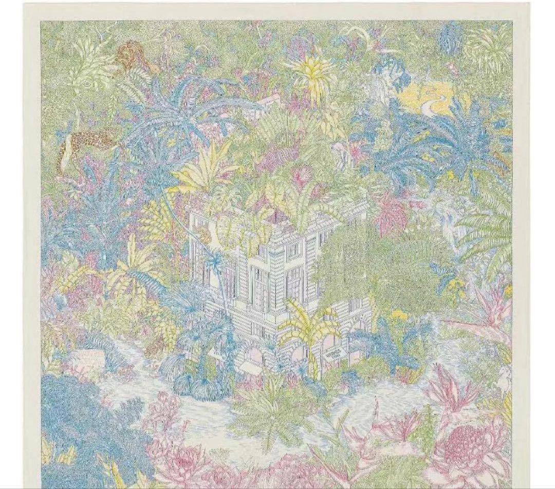 最終値下HERMESエルメスカレ140フォーブルトロピカルカシシル