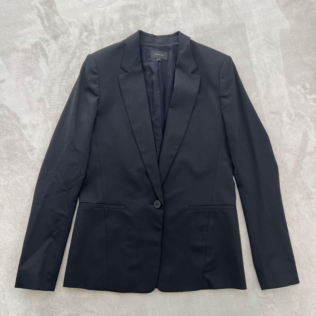 theory 3点セット ブラック スーツ ジャケットスカート パンツ　サイズ違