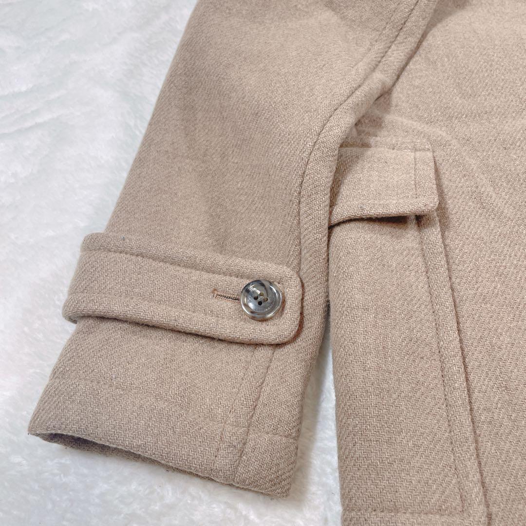 ゆいゆうママ　ブルーレーベルクレストブリッジ　ダッフルコート　裏地チェック