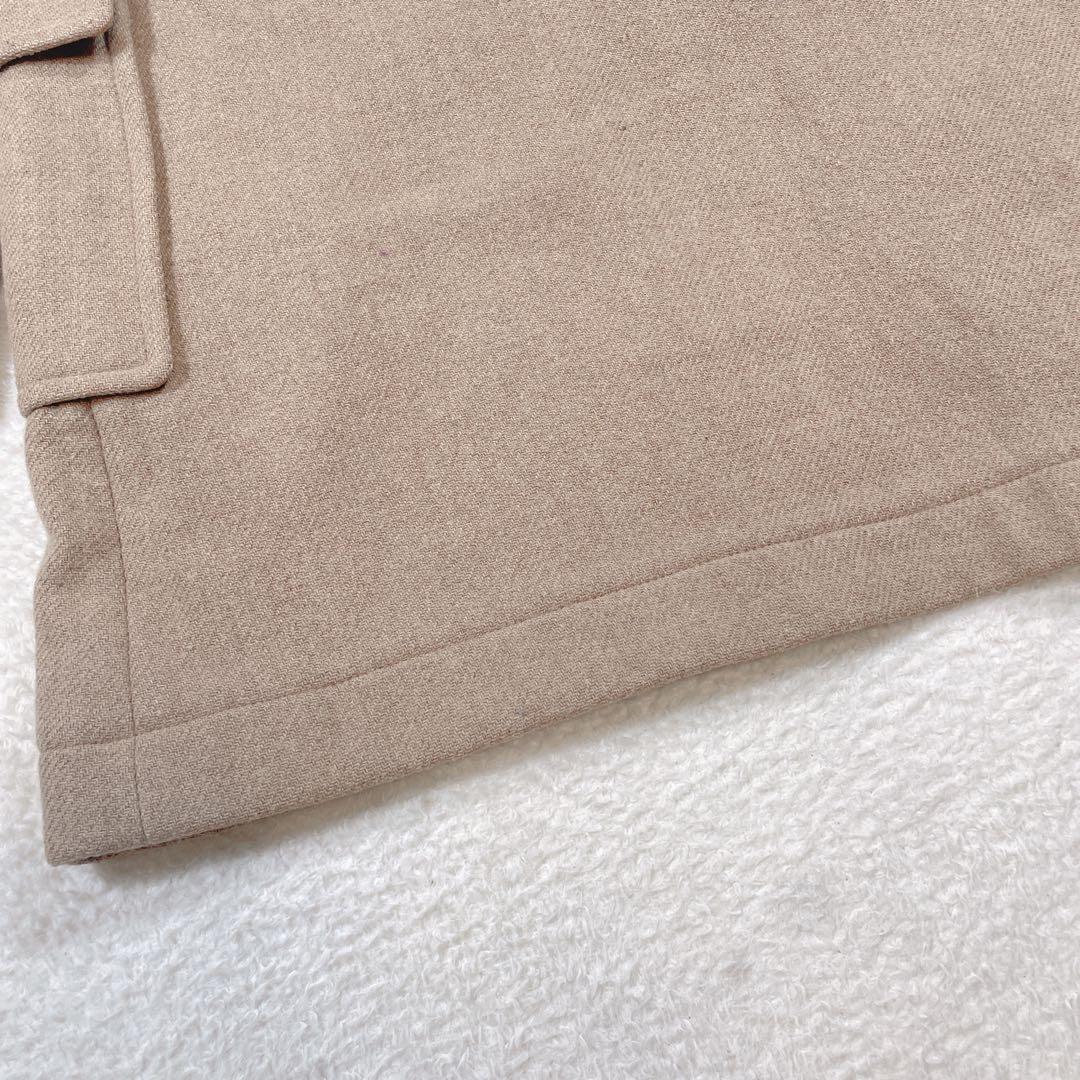 ゆいゆうママ　ブルーレーベルクレストブリッジ　ダッフルコート　裏地チェック