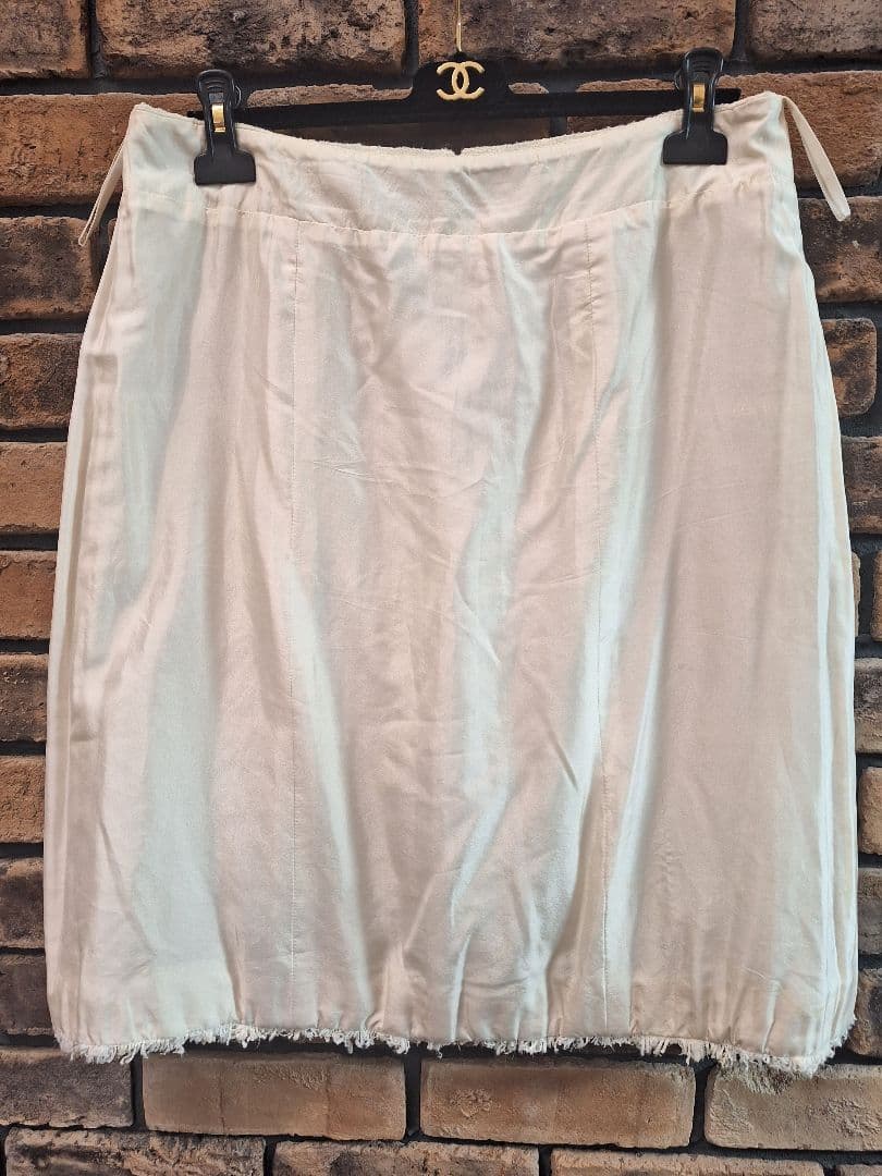 希少品　CHANEL　ビンテージ　ココマーク付き　スカート　クリーニング済み