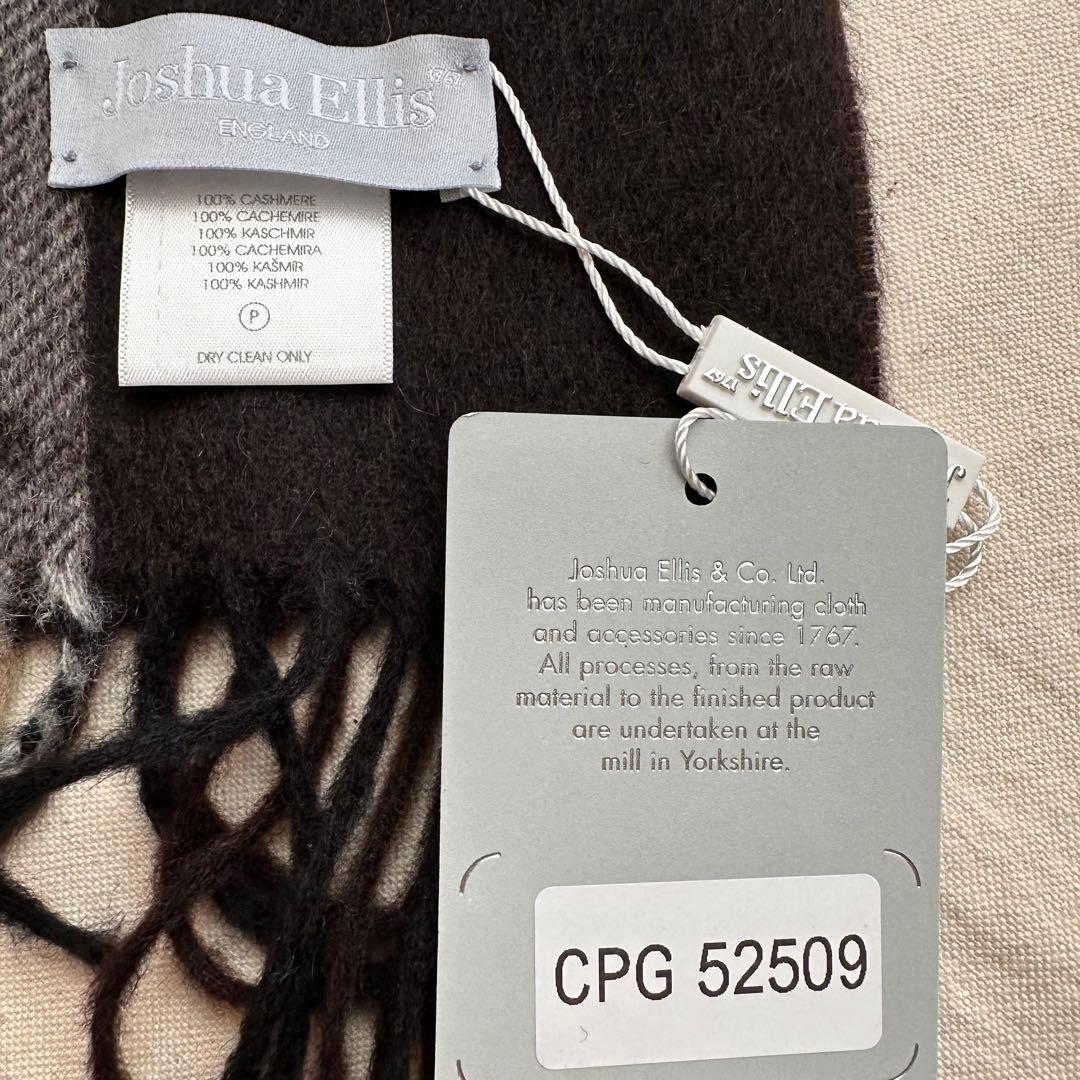 最新作JoshuaEllis カシミヤ 大判ストールジョシュアエリス70×190