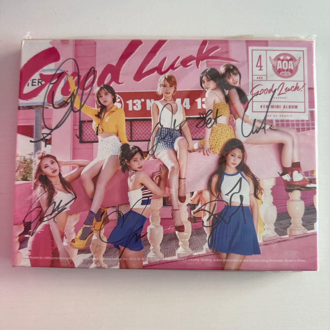 AOA GoodLuck 全員分の直筆サイン入りアルバム