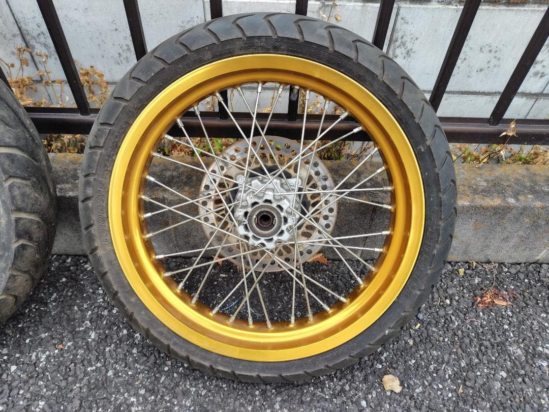 CRM250? XR250? モタードホイール
