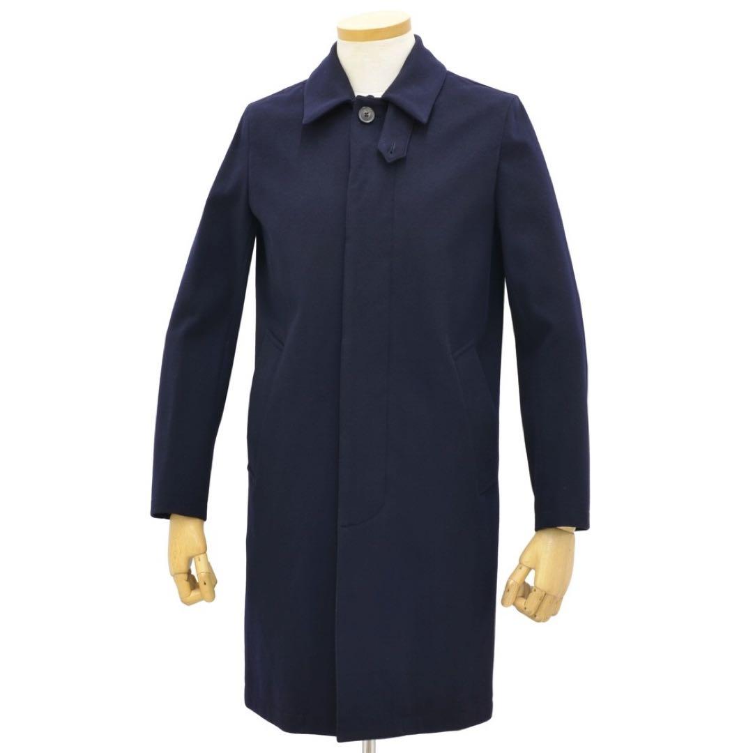 美品 マッキントッシュ DUNKLED ダンケルド ウール ネイビー サイズ36