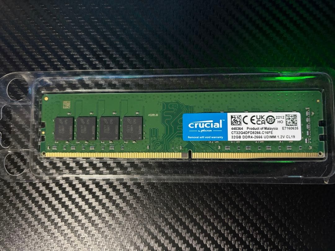 Crucial メモリ 32GB DDR4 CT32G4DFD8266