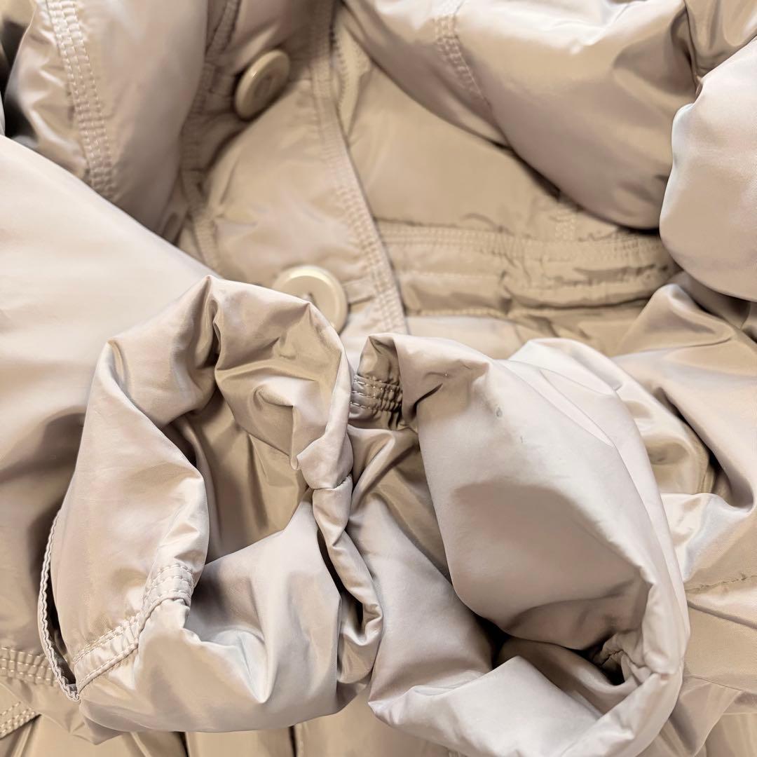 バルマン ブルーフォックスファー ダウンコート Aライン M 3way