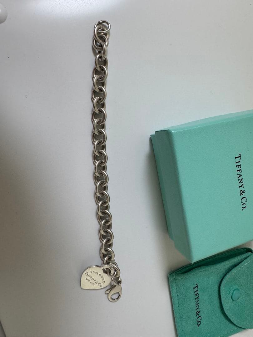 リターントゥティファニー　ブレスレット ポーチ、箱付き