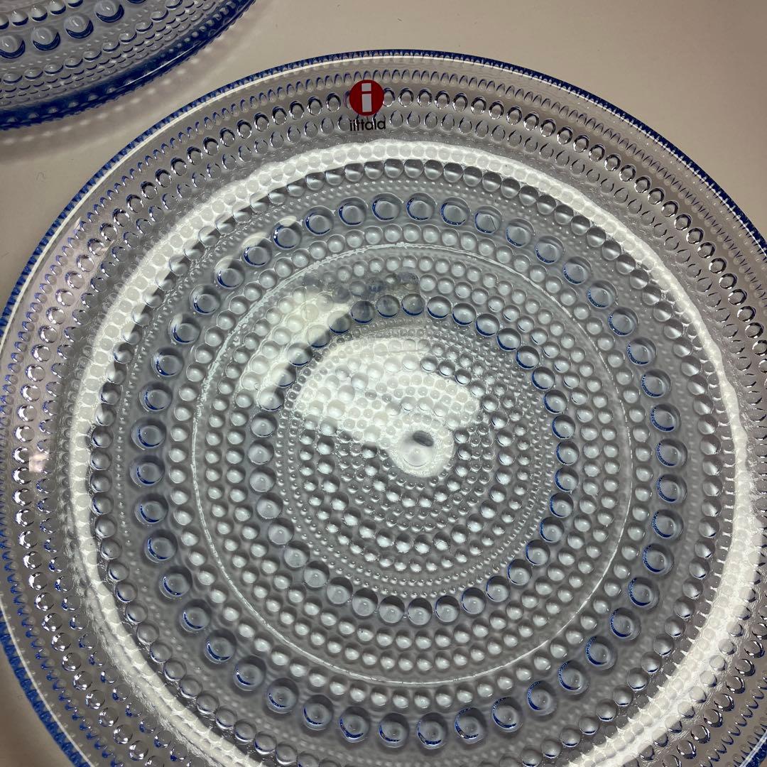 イッタラ　カステヘルミ　17cmアクア　２枚　ライトブルー１枚　計３枚