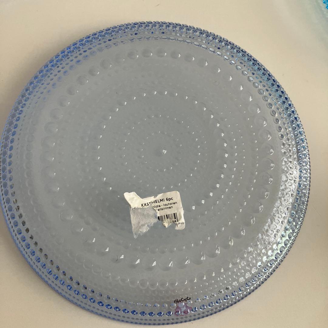 イッタラ　カステヘルミ　17cmアクア　２枚　ライトブルー１枚　計３枚