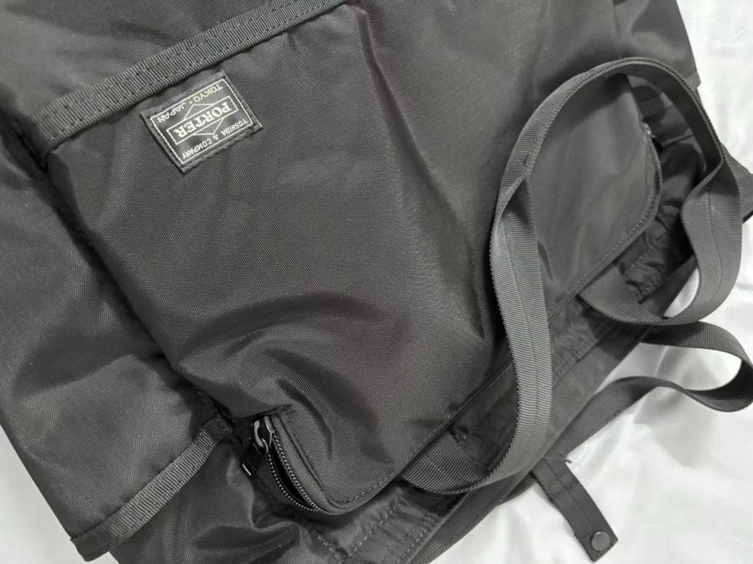 PORTER ブラックナイロントートバッグ