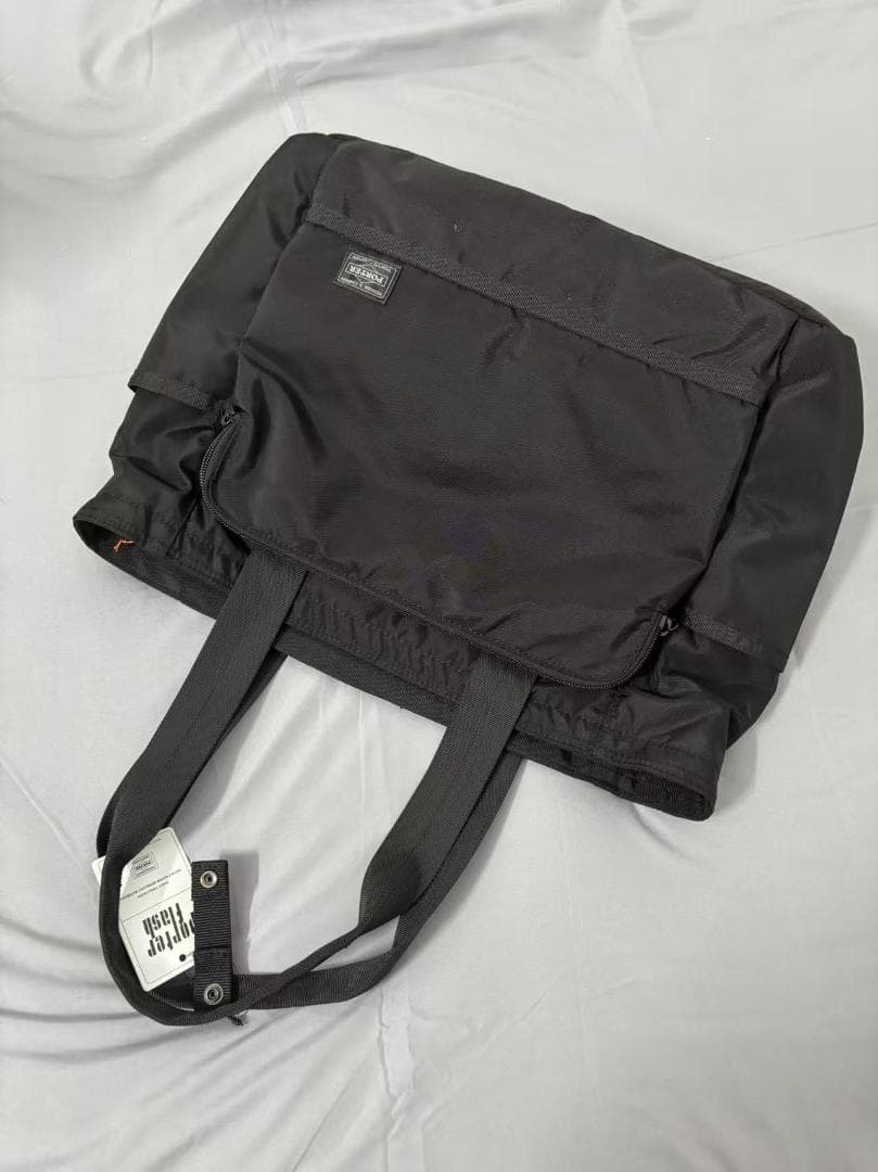 PORTER ブラックナイロントートバッグ