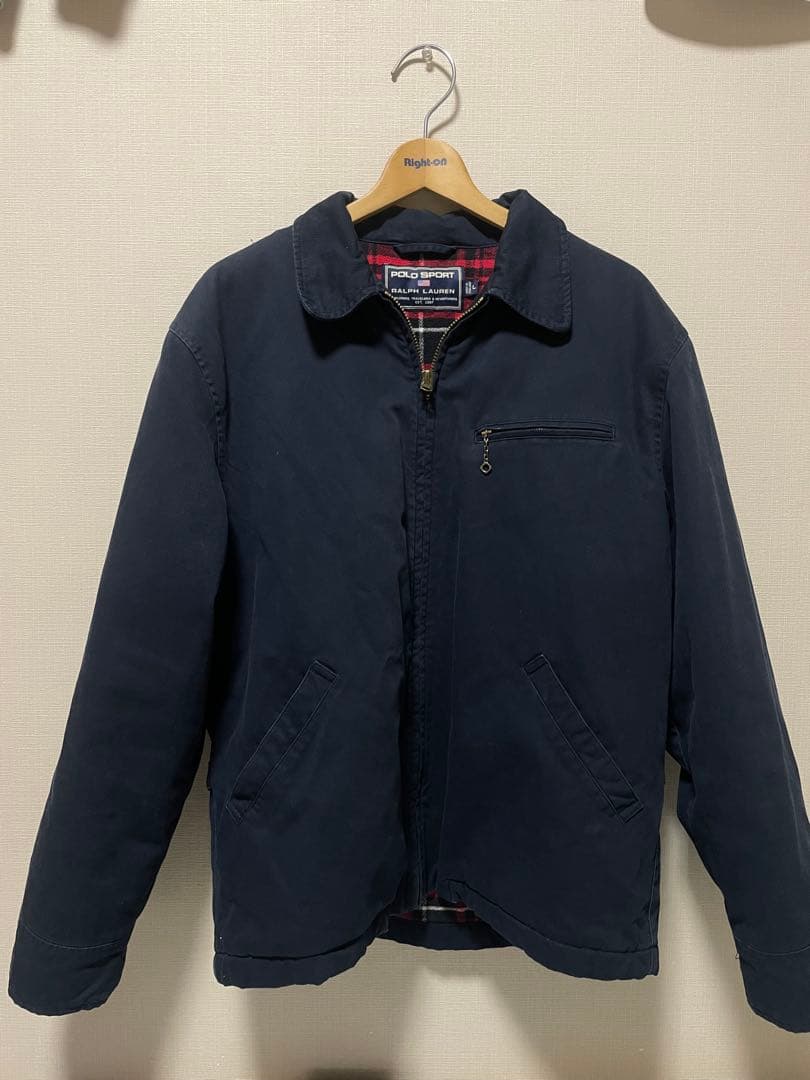 【希少】90’s POLO SPORT フライト ニュースボーイジャケット