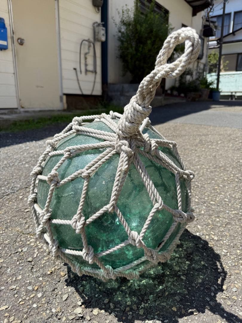 ガラス　ブイ　ガラス玉　浮き玉