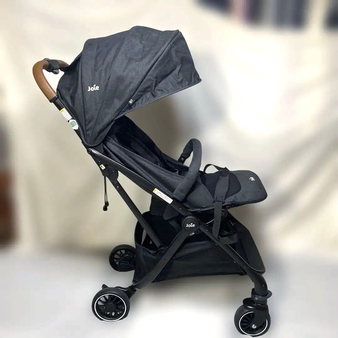 お値引き期間中！美品　Joie ベビーカー ツーリスト　ブラック　使用頻度少なめ