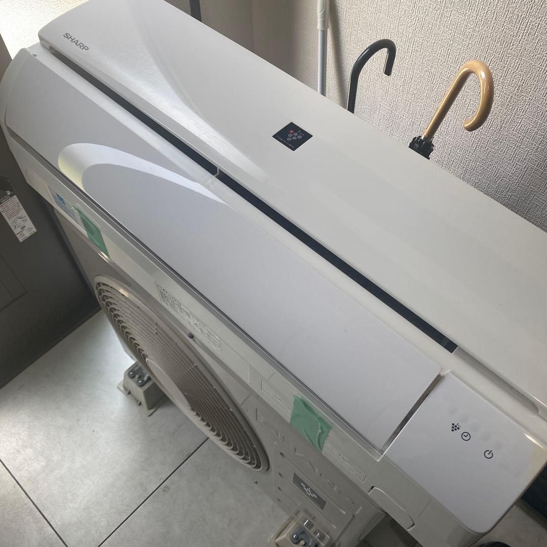 2021年式　シャープ SHARP ルームエアコン一式 6畳用 AY-L22TD