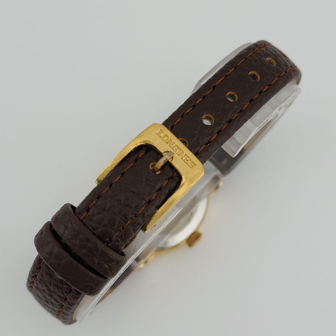 ​【極美品・電池交換済】LONGINES ロンジン 新品ベルト 純正尾錠 稼働品