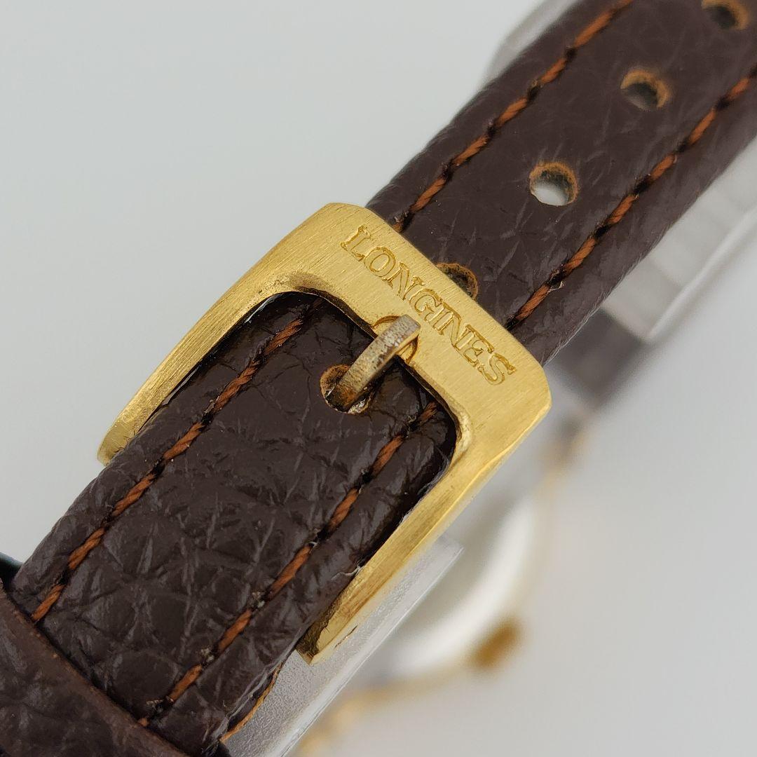​【極美品・電池交換済】LONGINES ロンジン 新品ベルト 純正尾錠 稼働品