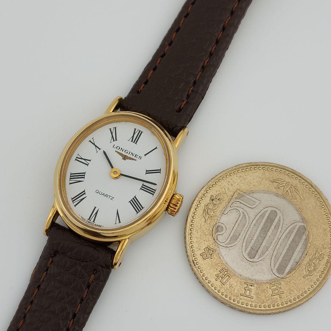 ​【極美品・電池交換済】LONGINES ロンジン 新品ベルト 純正尾錠 稼働品