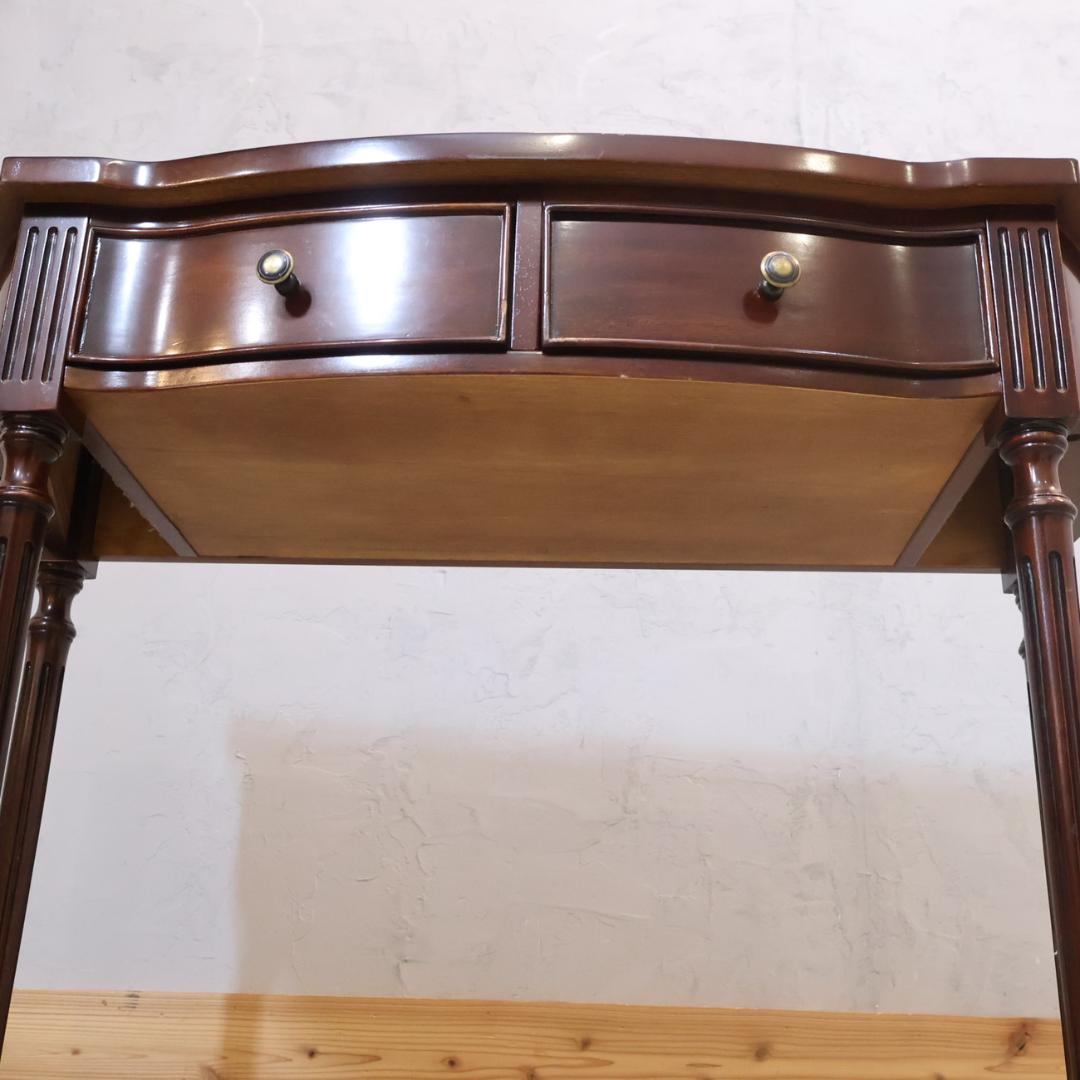 東海家具 コンソールテーブル アンティーク調 IDC OTSUKA 大塚家具