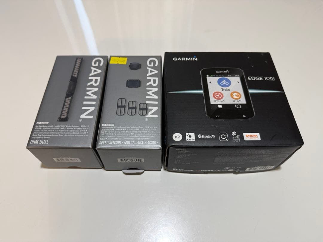 【定価63000】GARMIN EDGE 820J セット　サイコン