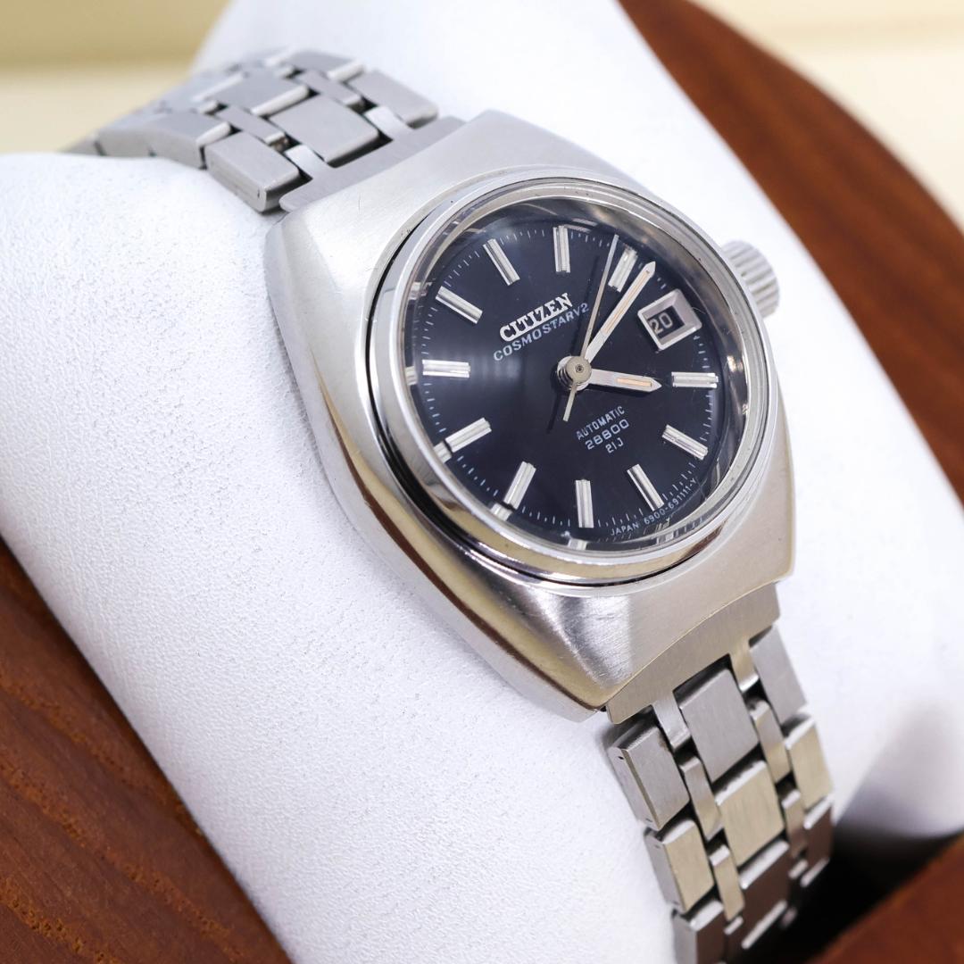 稼働 CITIZEN コスモスターV2 腕時計 自動巻き レディース 1161