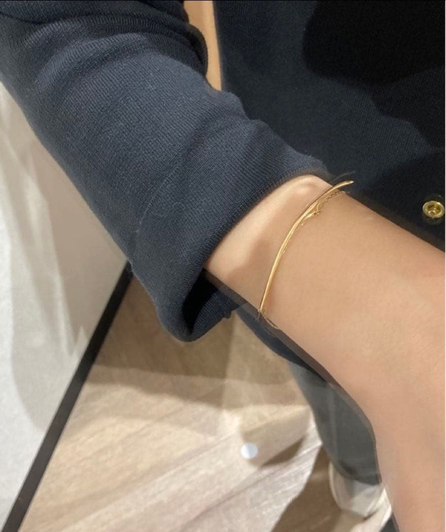 hirotaka ヒロタカ K10バーブレスレット（YG）