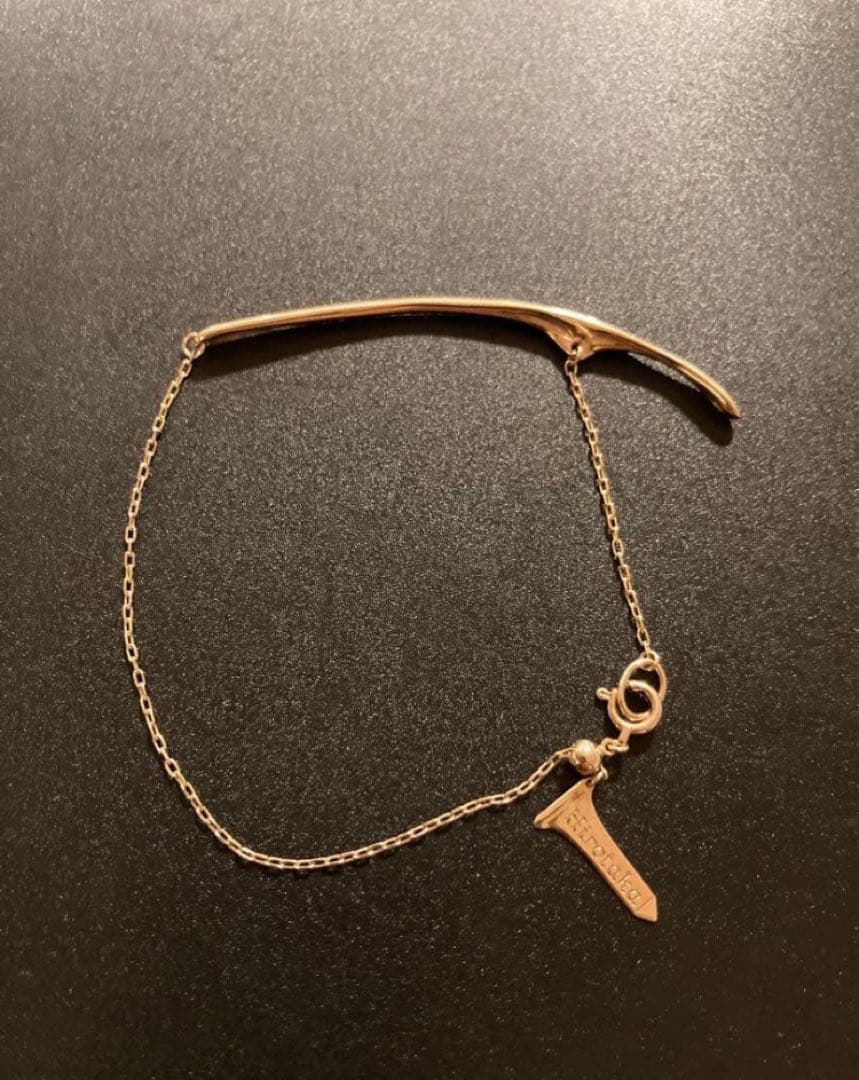 hirotaka ヒロタカ K10バーブレスレット（YG）