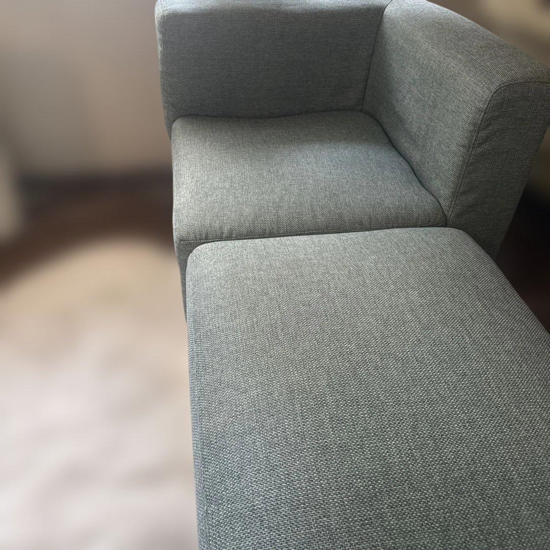 Noce オットマン付きカウチソファのうち①の部分