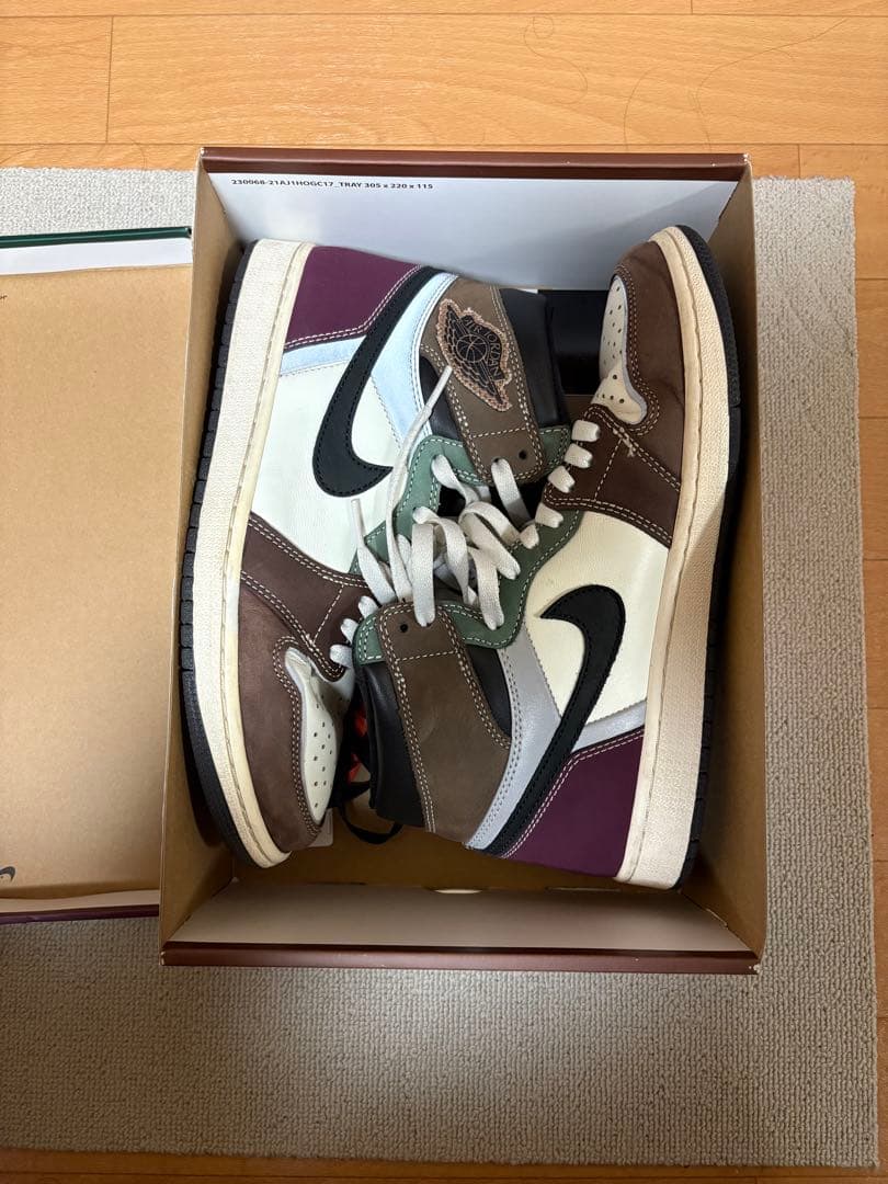 靴 Nike Air Jordan 1 High OG \"Hand Crafted\"
