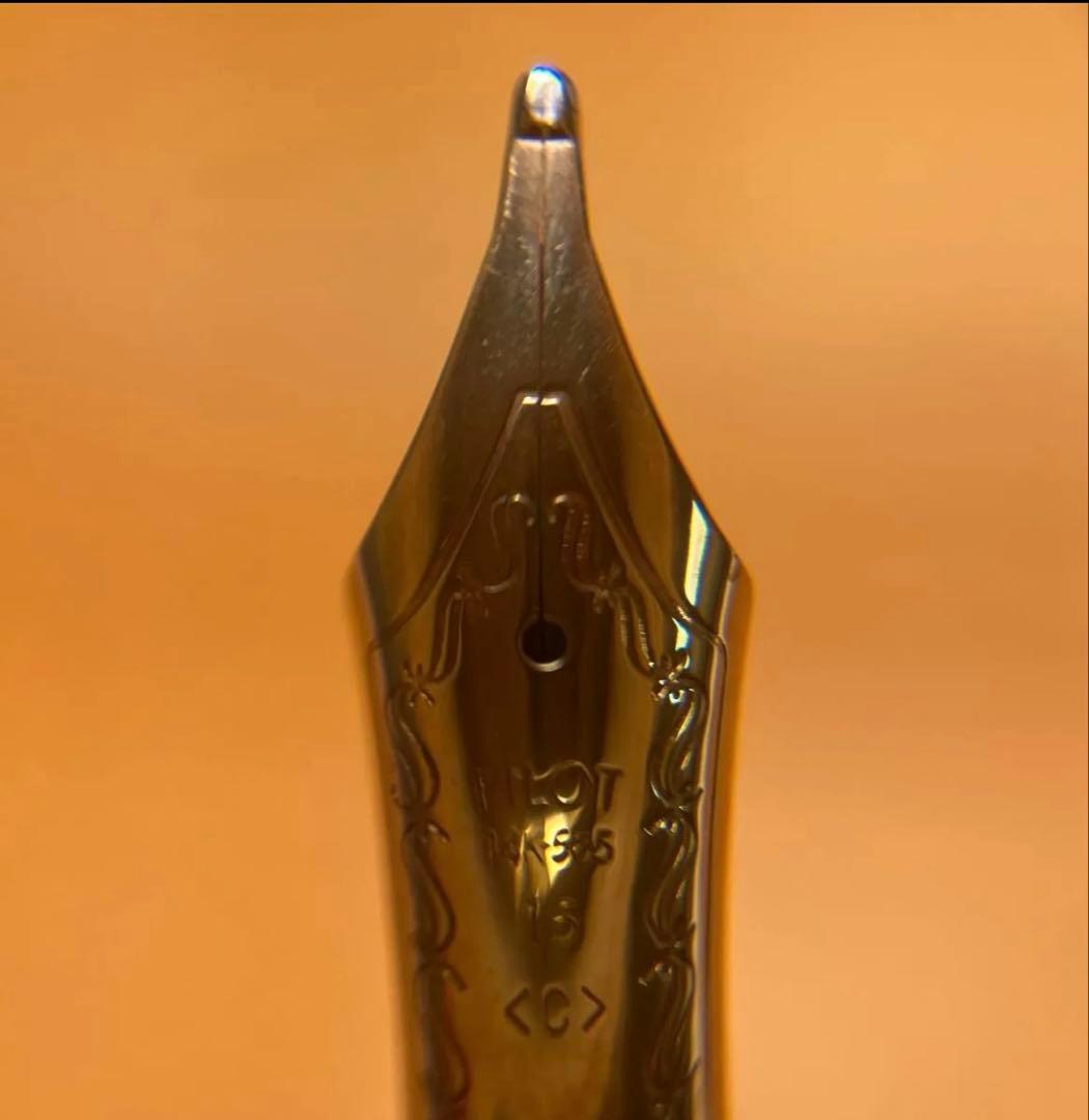 パイロット　カスタム823 コース　透明　森山研ぎ　万年筆 PILOT C 極太