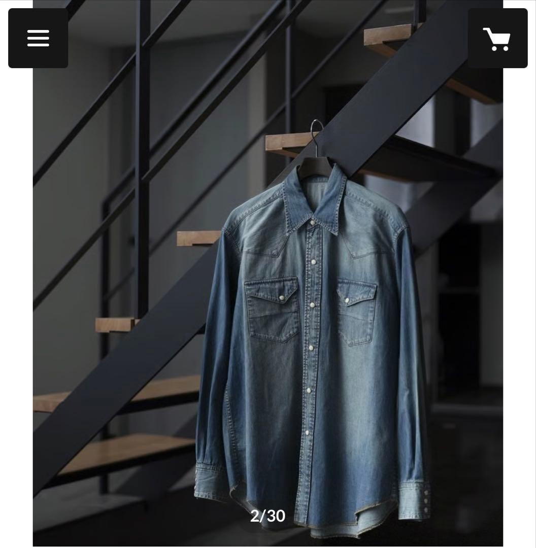 MB neo VINTAGE 50'sリプロダクトウエスタンシャツ