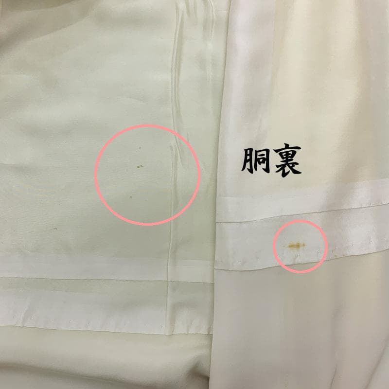 511ag81□七五三 七歳 女児 着物&袋帯&長襦袢 総刺繍 雪輪□美品