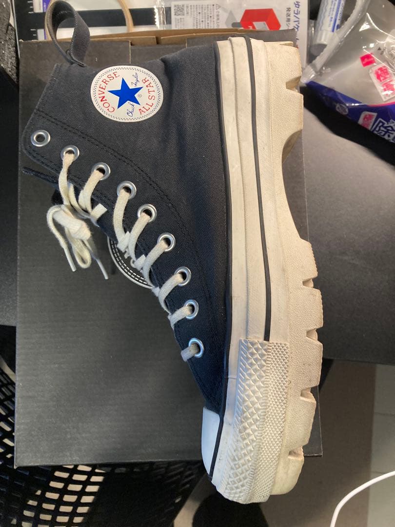 [即完品]beautifulpeople×CONVERSEブラック　27.5cm