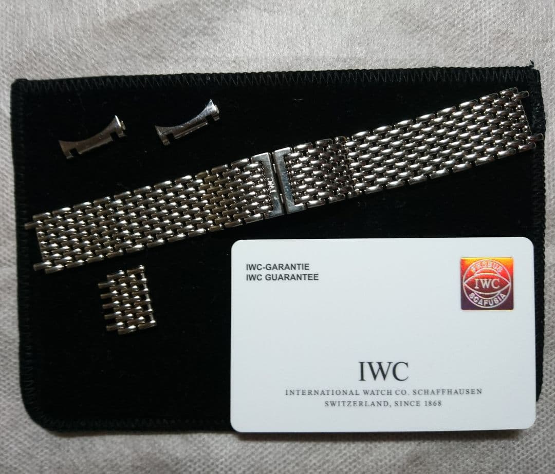 IWC ポートフィノ IW3513 純正ブレスレット ラグ幅18mm