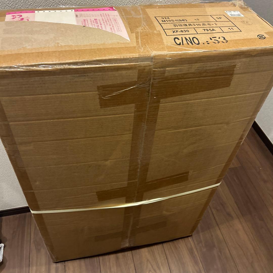 ナイスデイ　羽根寝具S10点セット　M10S-1 【SE】