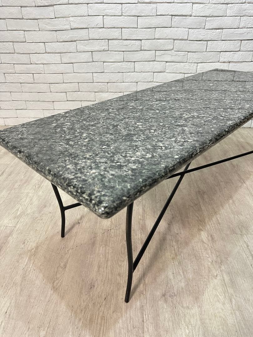 【東京都内23区配送無料】大理石　テーブル　飾り棚　園芸　ガーデン　コンソール