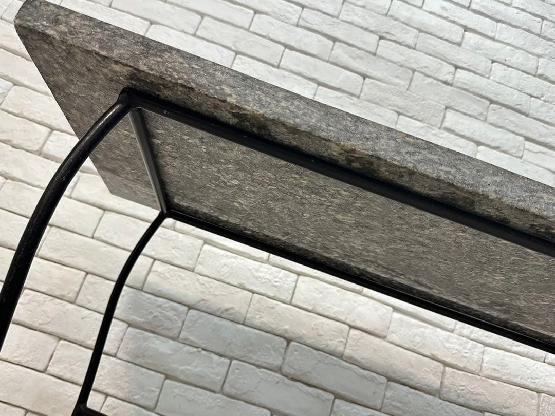 【東京都内23区配送無料】大理石　テーブル　飾り棚　園芸　ガーデン　コンソール