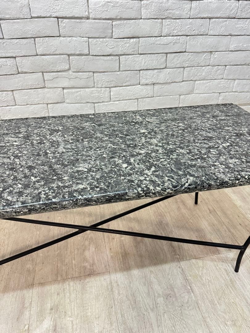 【東京都内23区配送無料】大理石　テーブル　飾り棚　園芸　ガーデン　コンソール