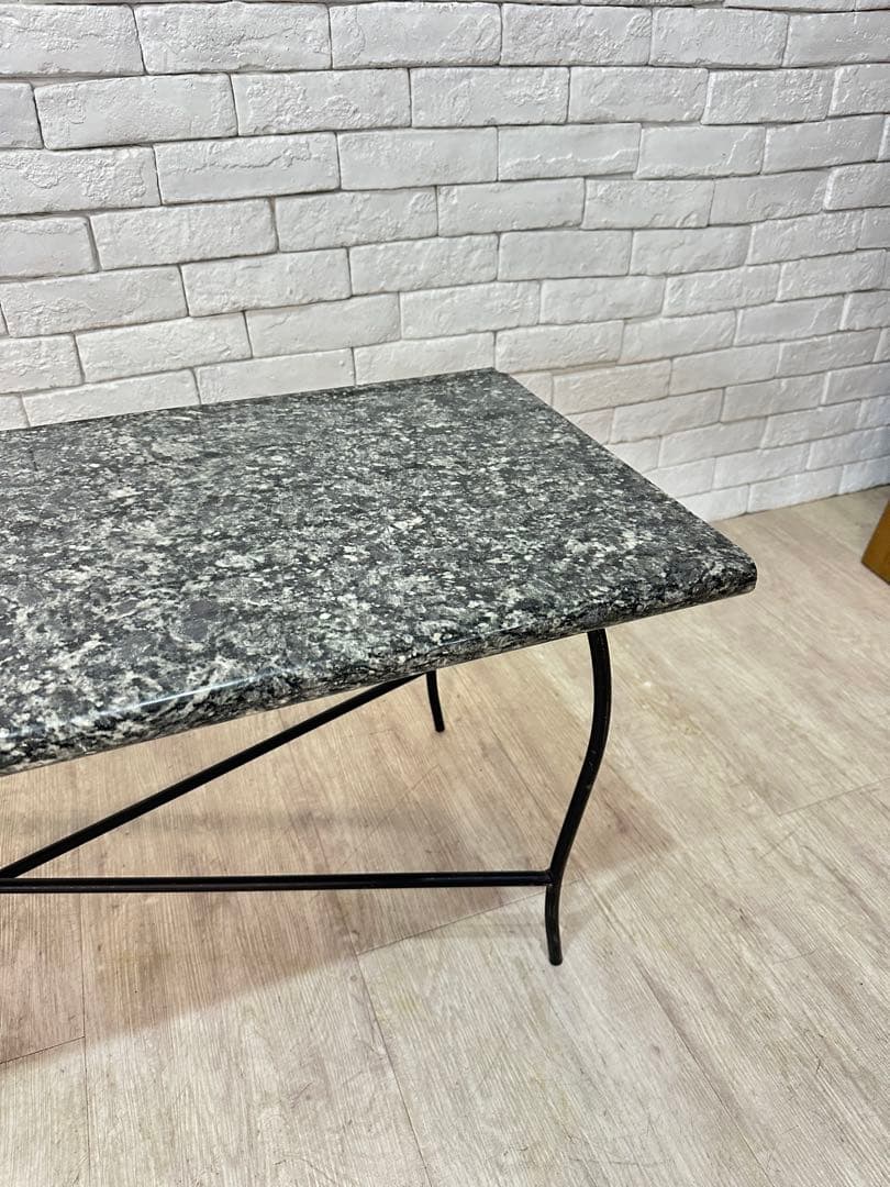 【東京都内23区配送無料】大理石　テーブル　飾り棚　園芸　ガーデン　コンソール