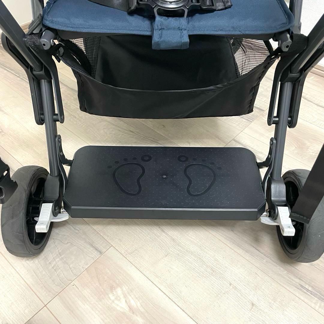 【早い者勝ち✨】カトージ   二人乗りベビーカー　 二人でゴー ネイビー⭐︎