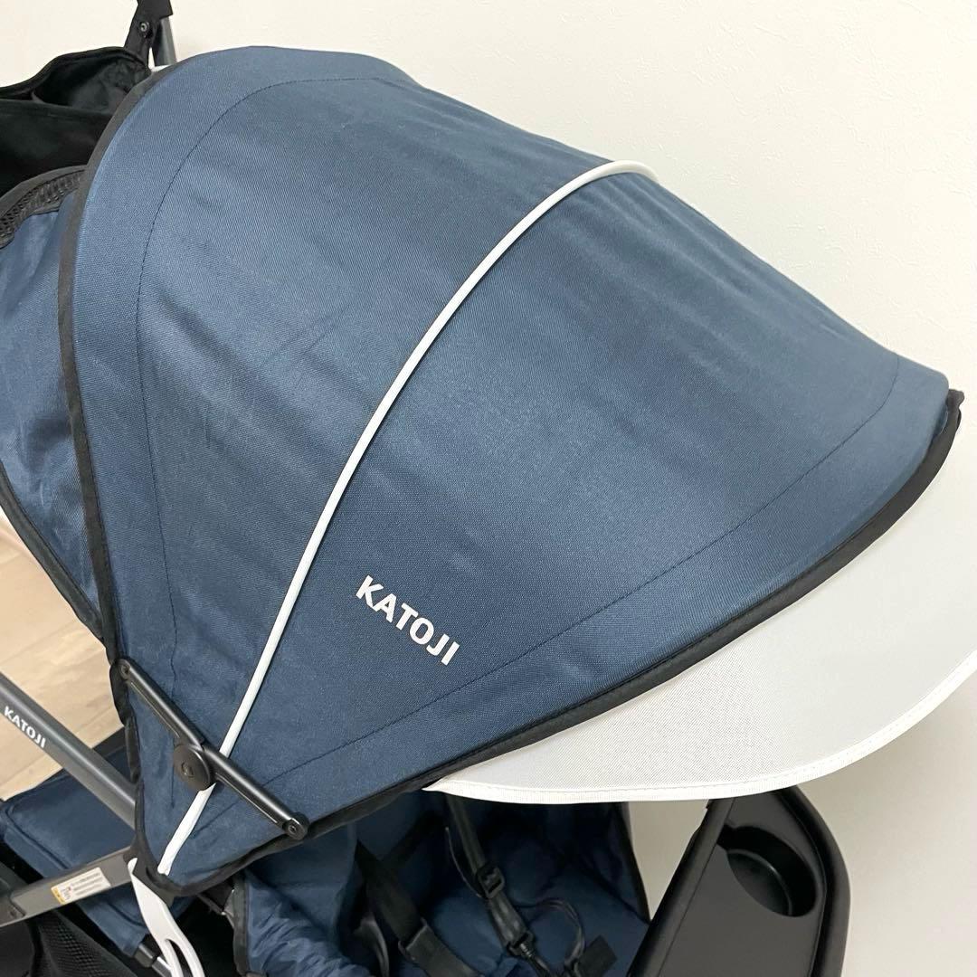 【早い者勝ち✨】カトージ   二人乗りベビーカー　 二人でゴー ネイビー⭐︎