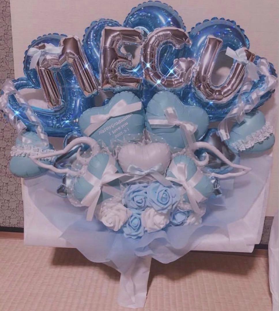 卒業ブーケ　バルーンブーケ　生誕祭　卒業　花束　バルーンギフト　推し