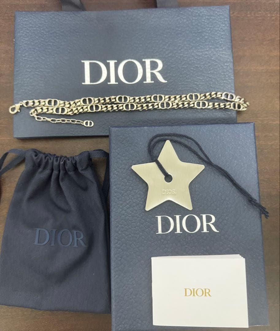 Dior シルバー ネックレス
