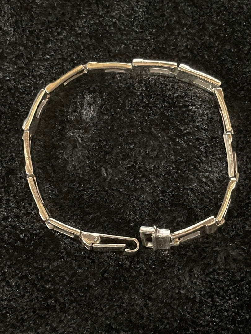 GUCCI グッチ Gロゴ ブレスレット SV925 【留め具難あり】