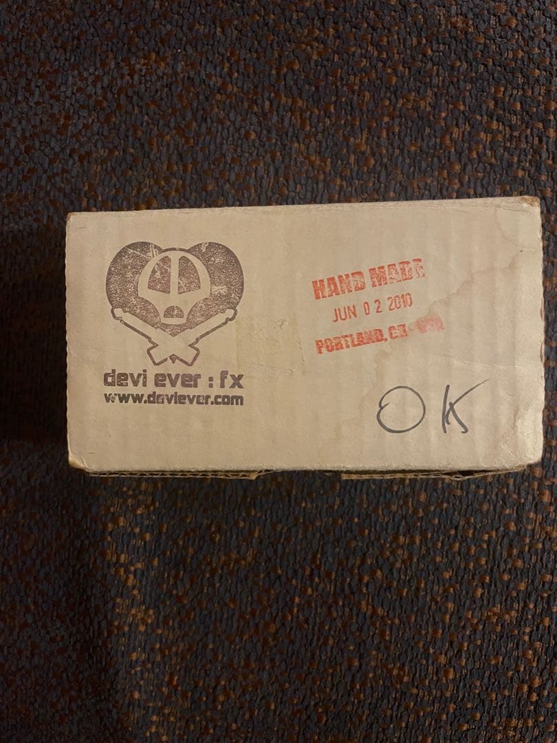 (希少)Devi Ever FX OK fuzz 動作確認済み