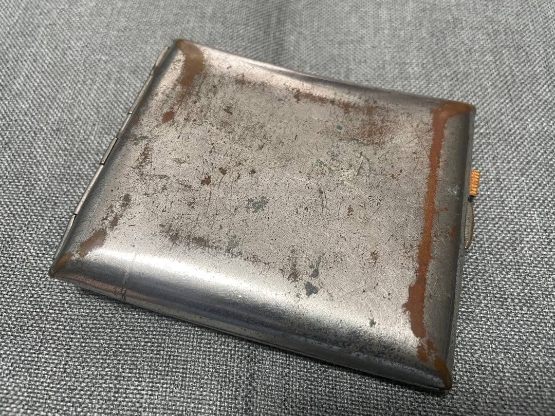 日本軍 シガレットケース 実物 軍隊 陸軍 海軍