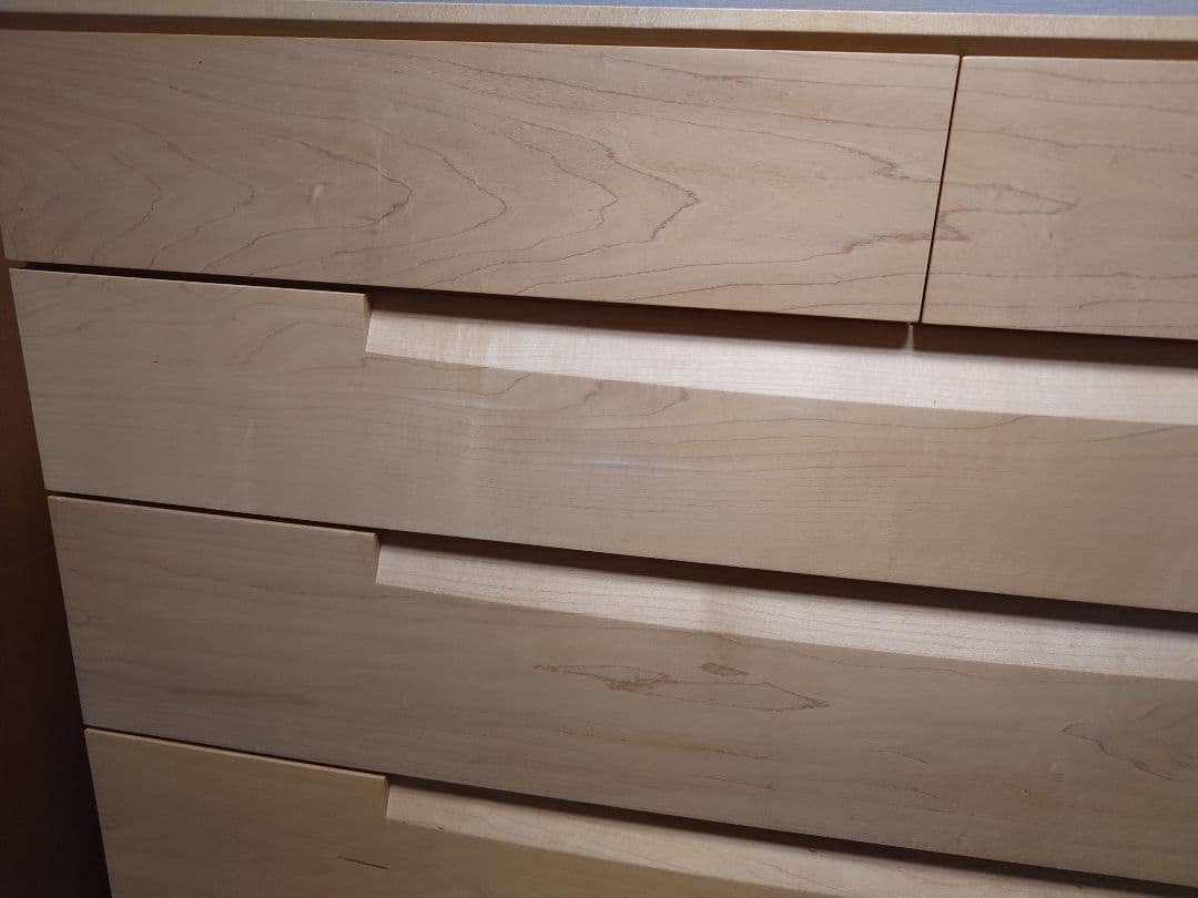 株式会社いまだ　メープル材 7段チェスト