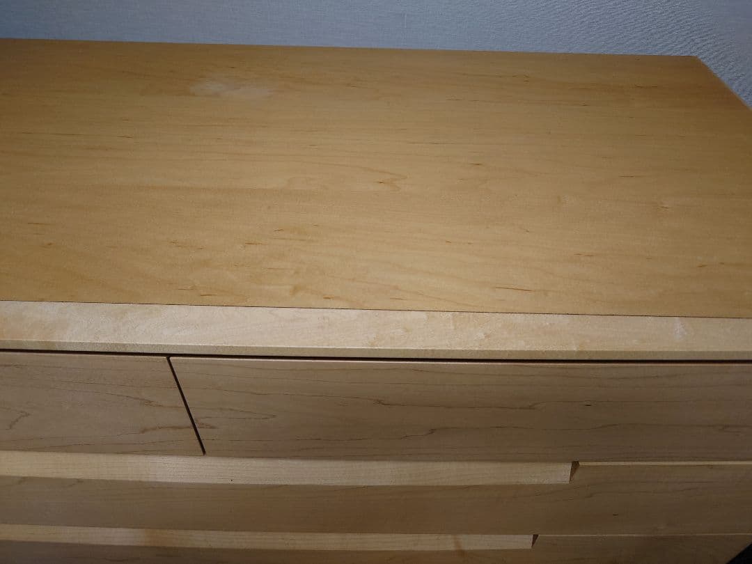 株式会社いまだ　メープル材 7段チェスト